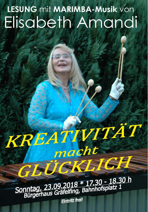 Lesung mit Marimba-Musik
