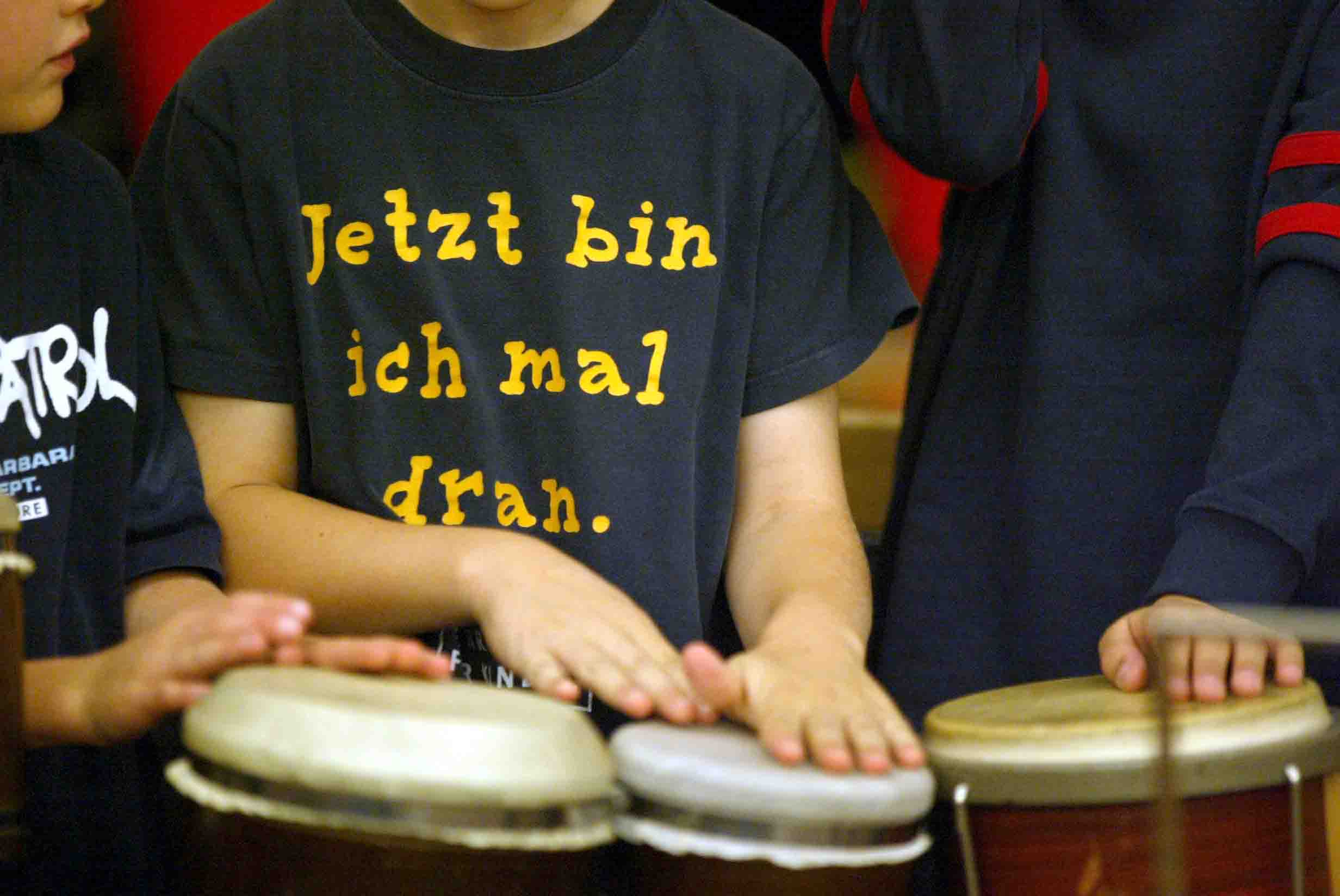 Unterricht Bongos